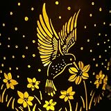 TickTime Hummingbird Solar Lantern Garden Ornament Outdoor Lights Gift for view 8