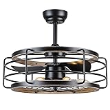 Dannilong Large Caged Ceiling Fans with