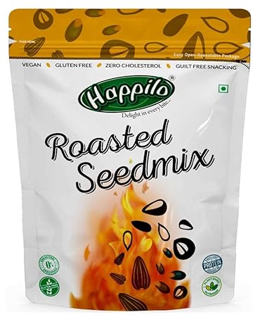 Happilo Premium Roasted Super SeedMix (Lightly Salted) 250g ( Pack of 2 )