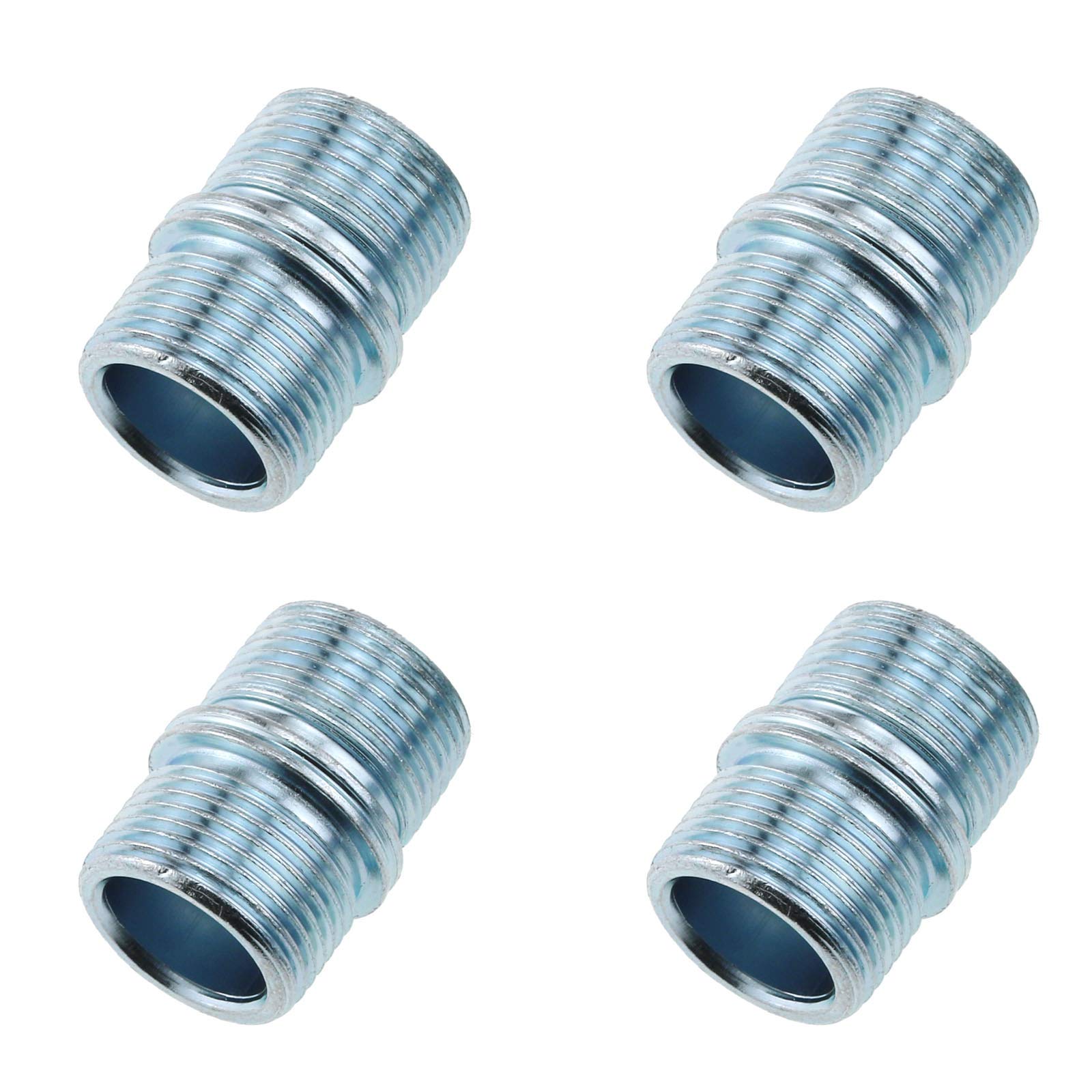 Photo 1 of *PARTIAL SET - Missing 1 connector*
E-outstanding Metal Rack Connector 4pcs 1Inch/25.4mm Wire Rack Shelve Unit Pole Connector Storage Shelf Shelving Holder Connection Nuts Replacement Parts (ID: 16mm, OD: 23mm)