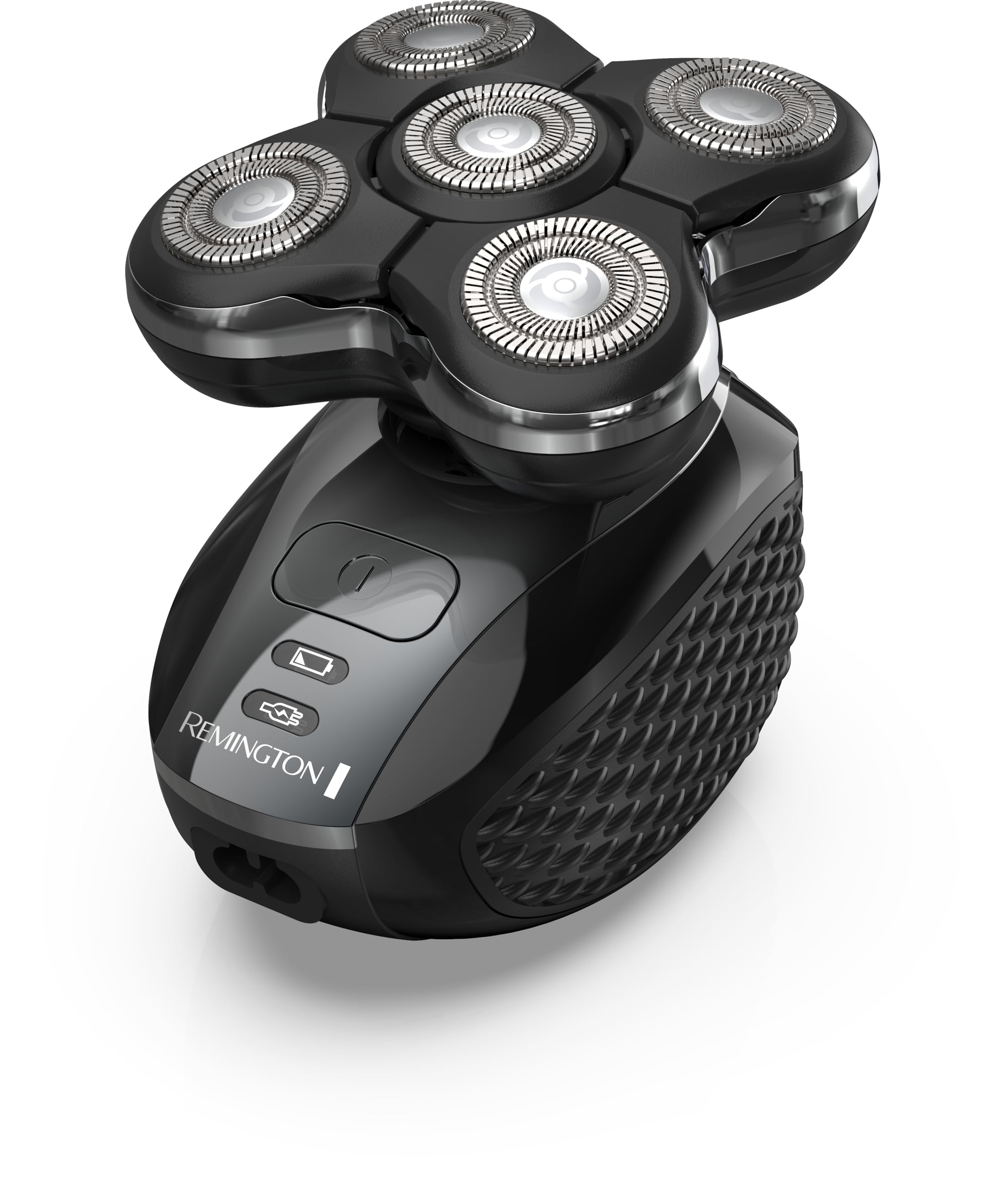Photo 1 of Remington XR7000 Balder Pro Rotary Shaver Rechargeable Waterproof Electric Razor for Men Cordless Lithium Power 5 Dual Track Flexing Heads and Pop-Up Trimmer Black