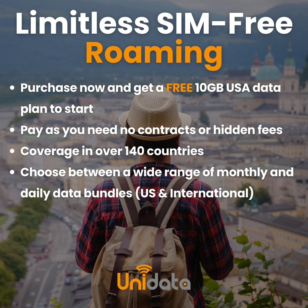 Unidata U30 Hotspot Device | Lightweight 4G LTE