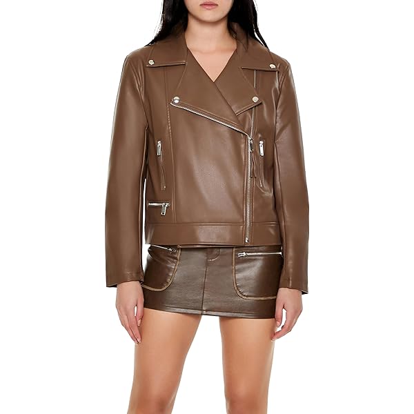 faux leather jacket dress Lezith Faux Leather Maxi Dress