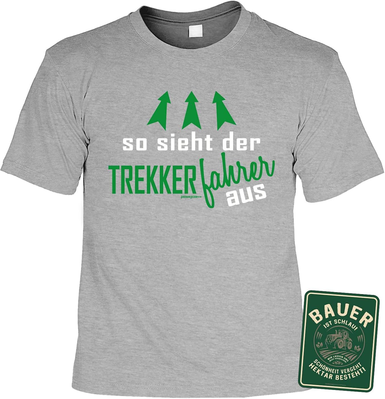 Landwirt/Bauern SprücheMotiv TShirt Blechschild Deko Landwirtschaft