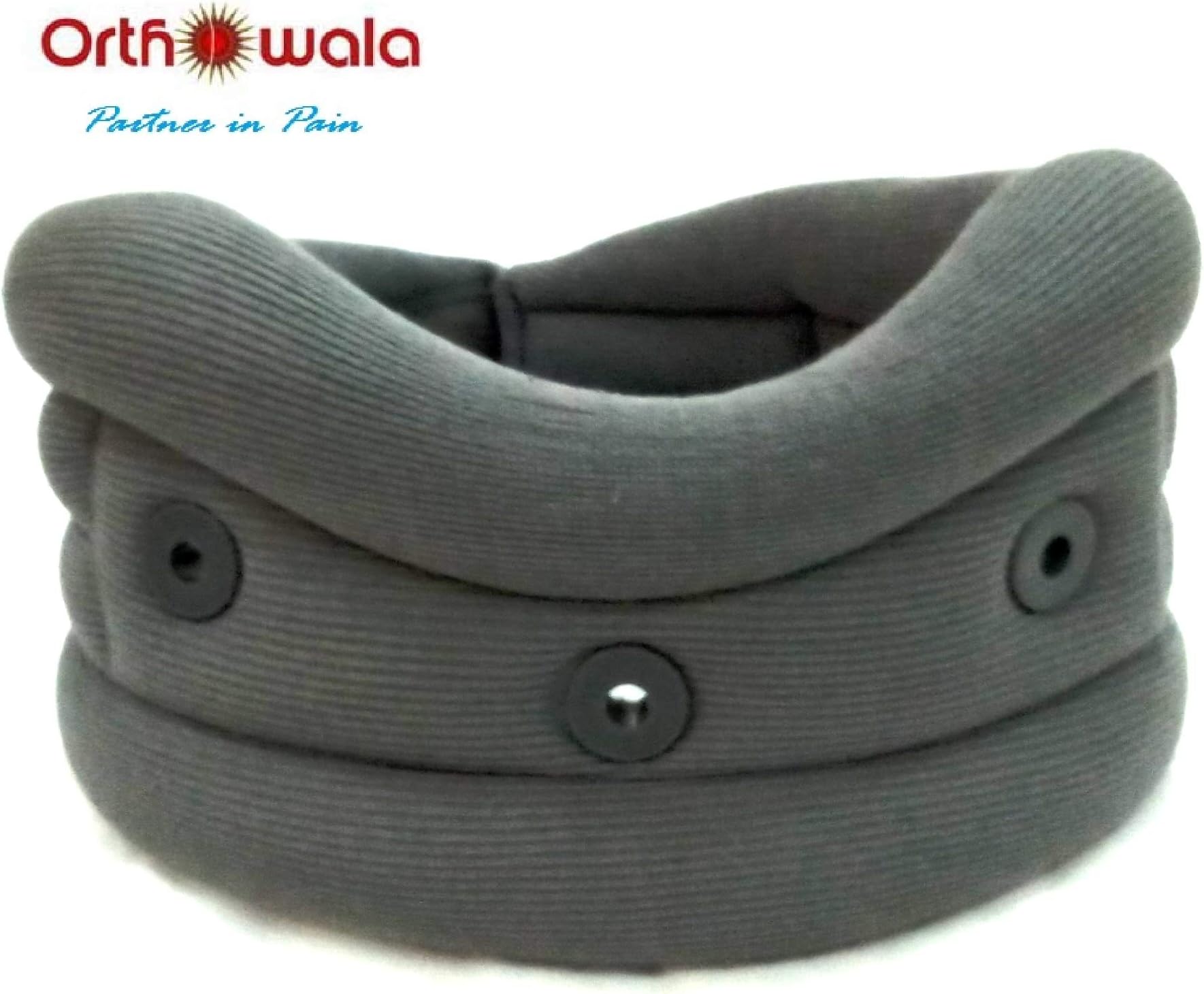 Orthowala ™ cervical Collar Soft With Support - Size Large - 4-4.5 Inches