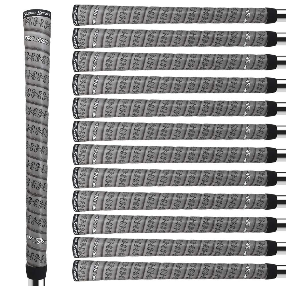 SuperStroke Traxion Wrap Club Grips Bundle (13) Standard - Gray