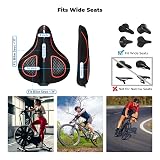 YOUNGDO Gel Bicycle Seat Cover Soft Dense Memory Foam Non-Slip Rain Cover view 4