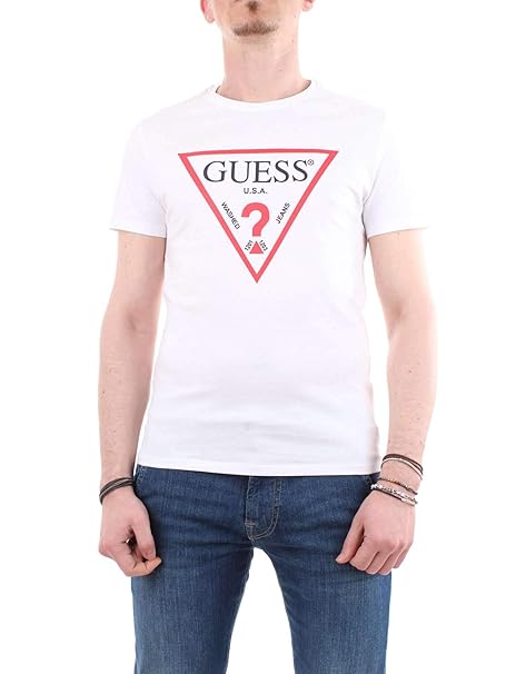 t shirt guess uomo amazon