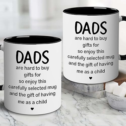 CAYVUSUA Dad Gifts Gift For Dad From Son, Daughter Father Mug