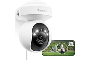 REOLINK 4K Outdoor Security Camera, PTZ Camera for Home Security, Wi-Fi 6 New Technology, Motion Tracking Person/Vehicle/Pet 