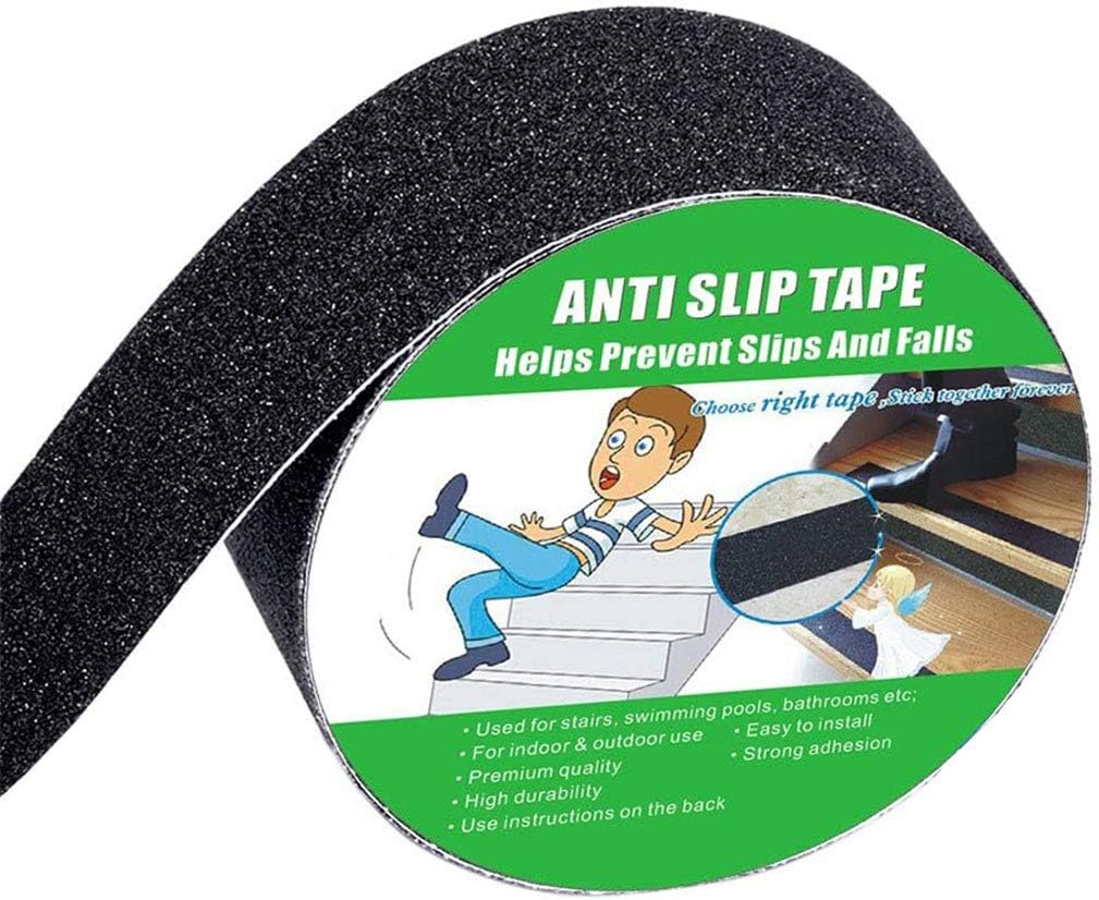 Yorwe Anti Slip Tape, High Traction, Strong Grip Abrasive, Not Easy Leaving Adhesive Residue