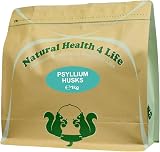 Natural Health 4 Life Psyllium Husks 1 kg in Resealable Pouch view 4