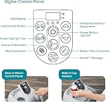 Lay-Z-Spa Miami Hot Tub 120 AirJet Massage 2-4 Person Inflatable Spa view 7