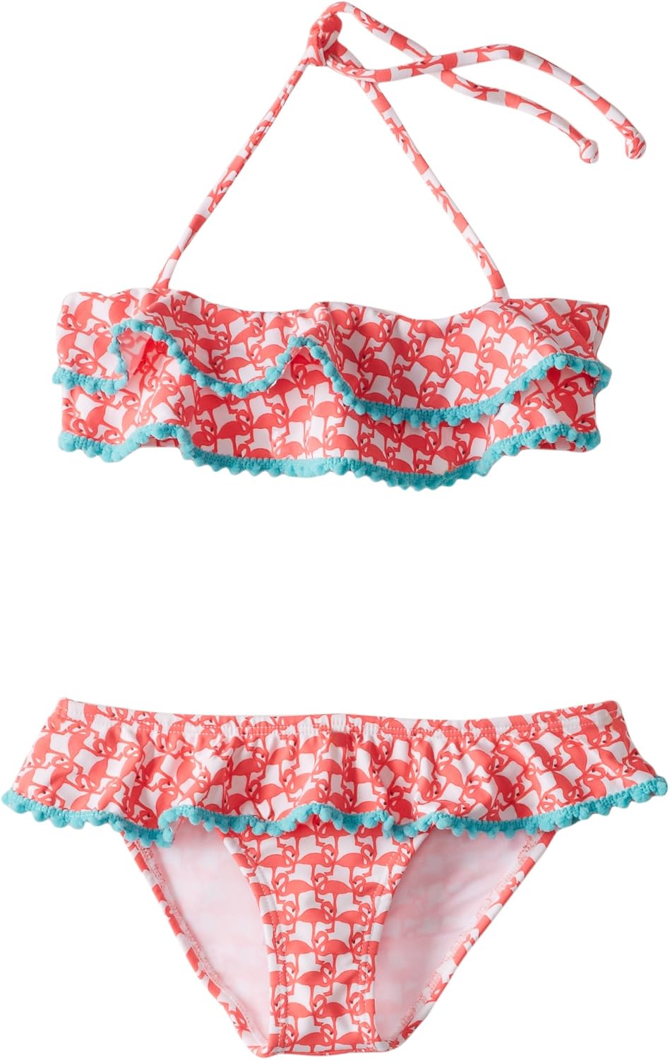 ruffle bandeau swim