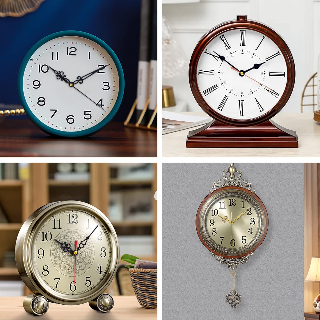 Mua EMOON 15 Pieces Clock Mechanism Replacement Kit with 16 Pack Clock ...
