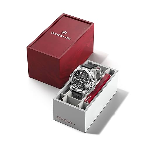 Victorinox Chrono 43mm Mens Watch Silver Stainless