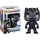 Funko Pop! Marvel Civil War #130 Black Panther Glitter exclusive