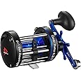 Piscifun Chaos XS Baitcasting Fishing Reel, Reinforced Metal Body Round Baitcaster Reel, Smooth Powerful Saltwater Inshore Surf Trolling Reel, Conventional Reel for Catfish, Musky, Bass, Pike