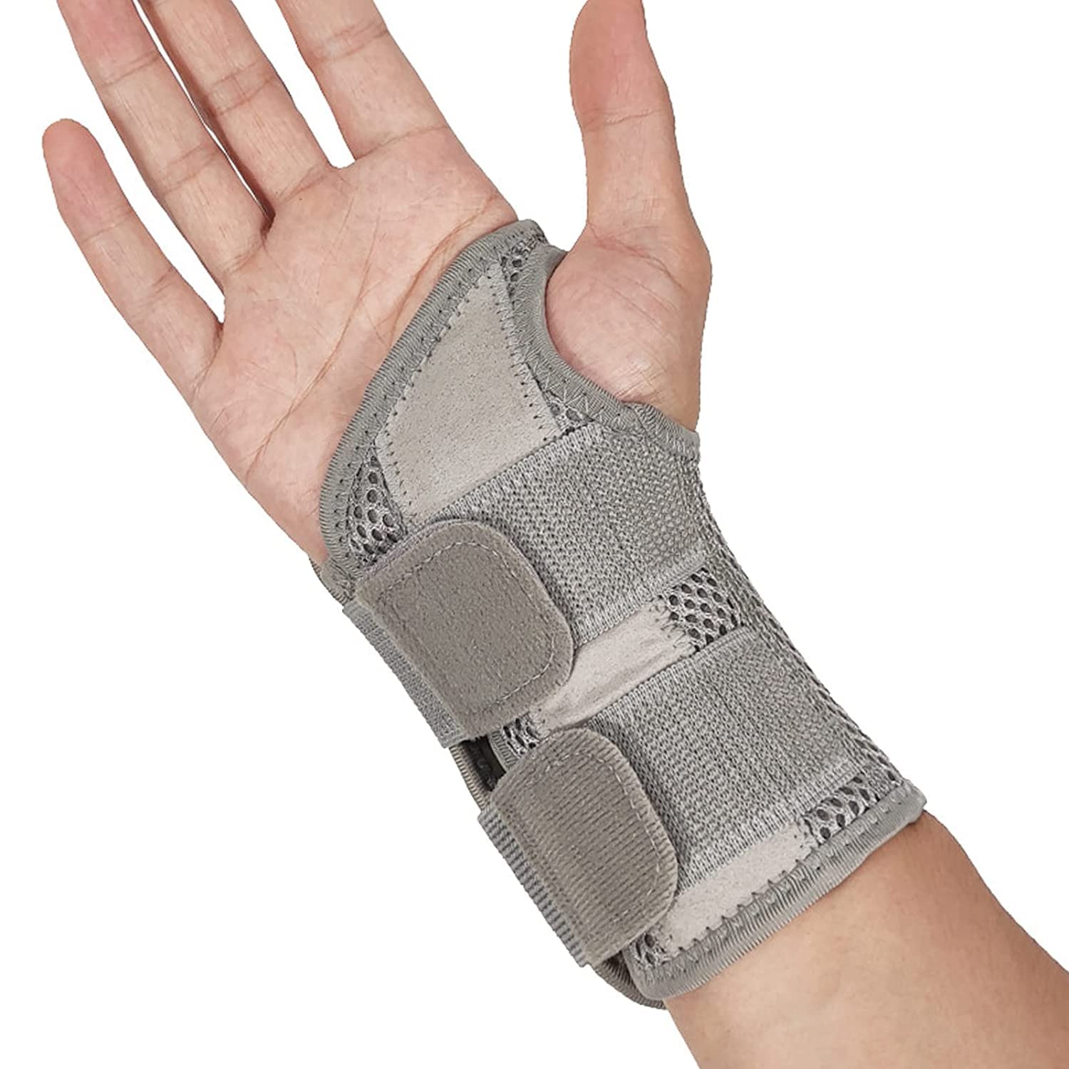 Wrist Support Brace Splint Stabilizer For Carpal Tunnel, Adjustable Hand Support Compressed Sleeve Strap For Arthritis, Tendoniti, Injury Recovery, Night Wrist Sleep Support with men women(Right)