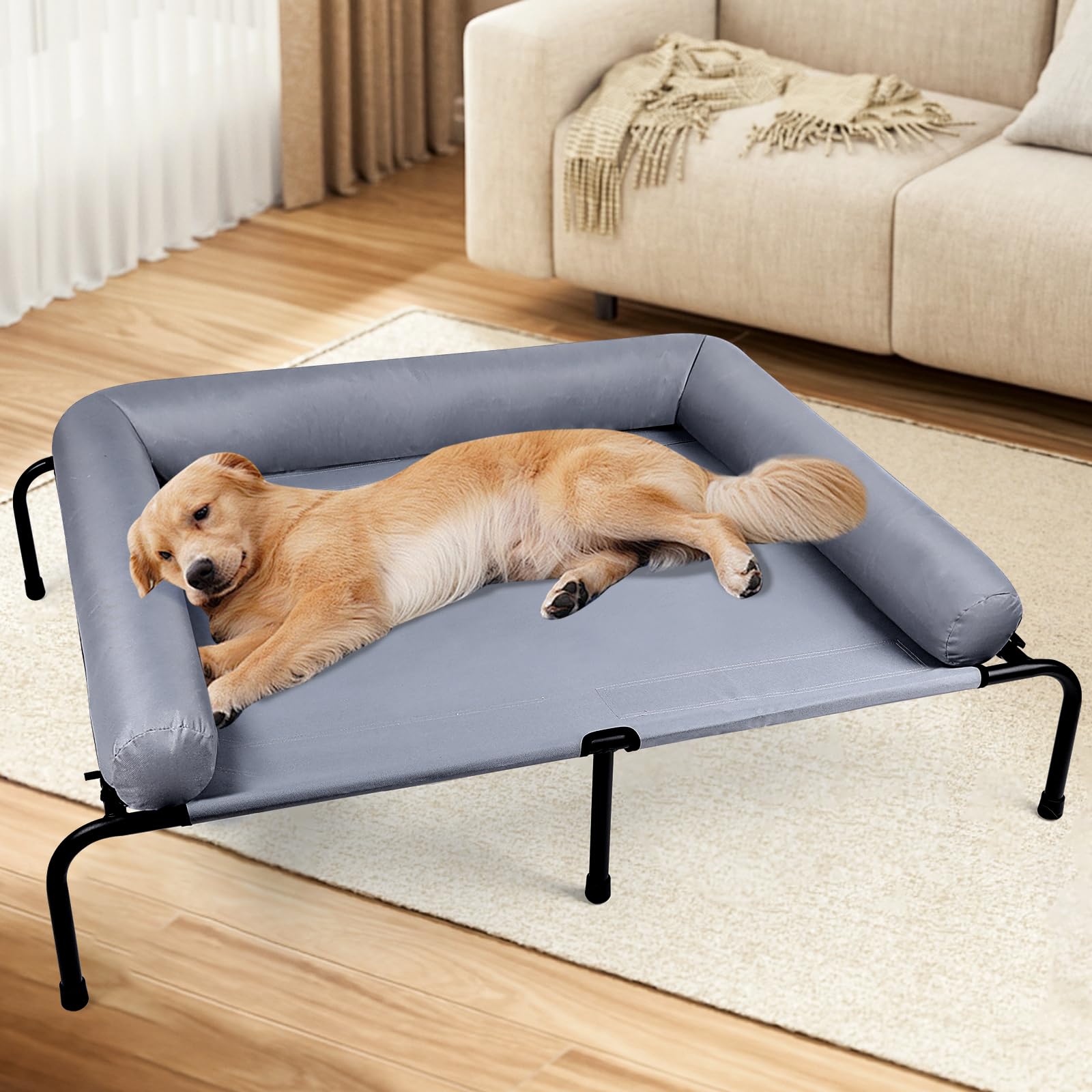 Photo 1 of Large Elevated Dog Bed with