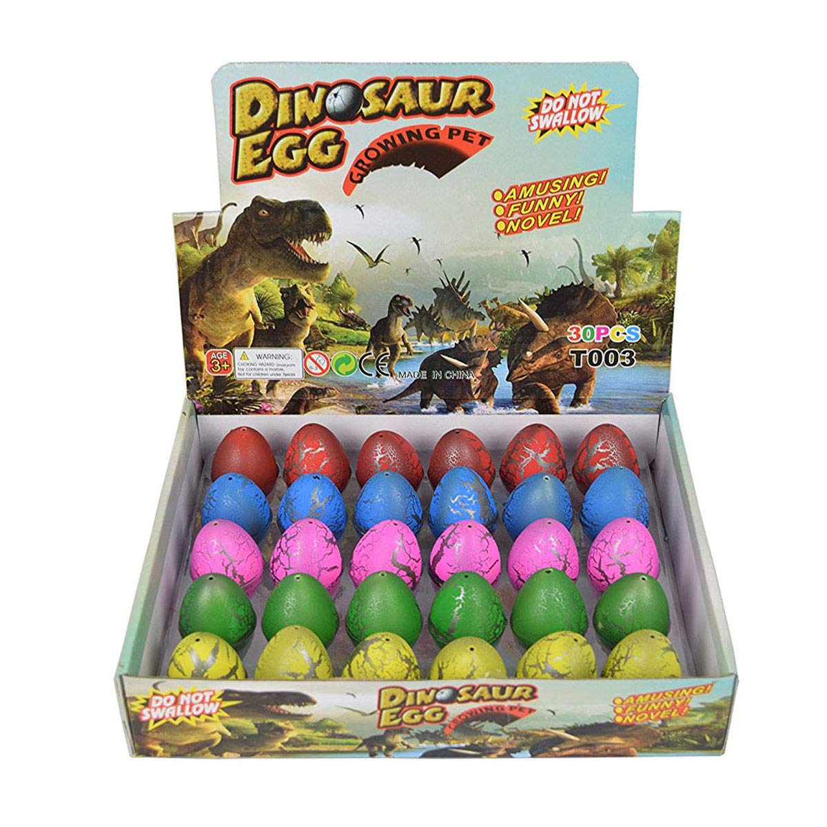 6 huevos de dinosaurio mágicos que crecen en el agua y que hacen eclosionar, juguete de regalo para niños | en línea 6 huevos de dinosaurio mágicos que crecen en el agua y que hacen eclosionar, juguete de regalo para niños | en línea