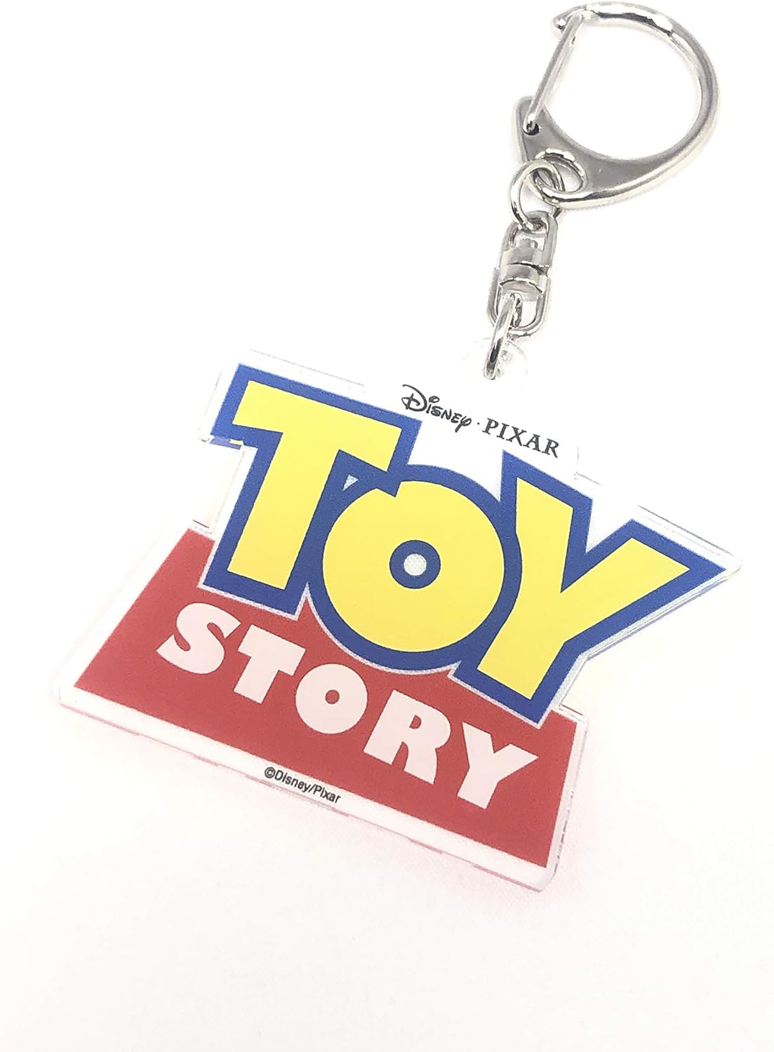 Amazon Co Jp ディズニー アクリル キーホルダー トイ ストーリー ロゴ Apds おもちゃ 通販