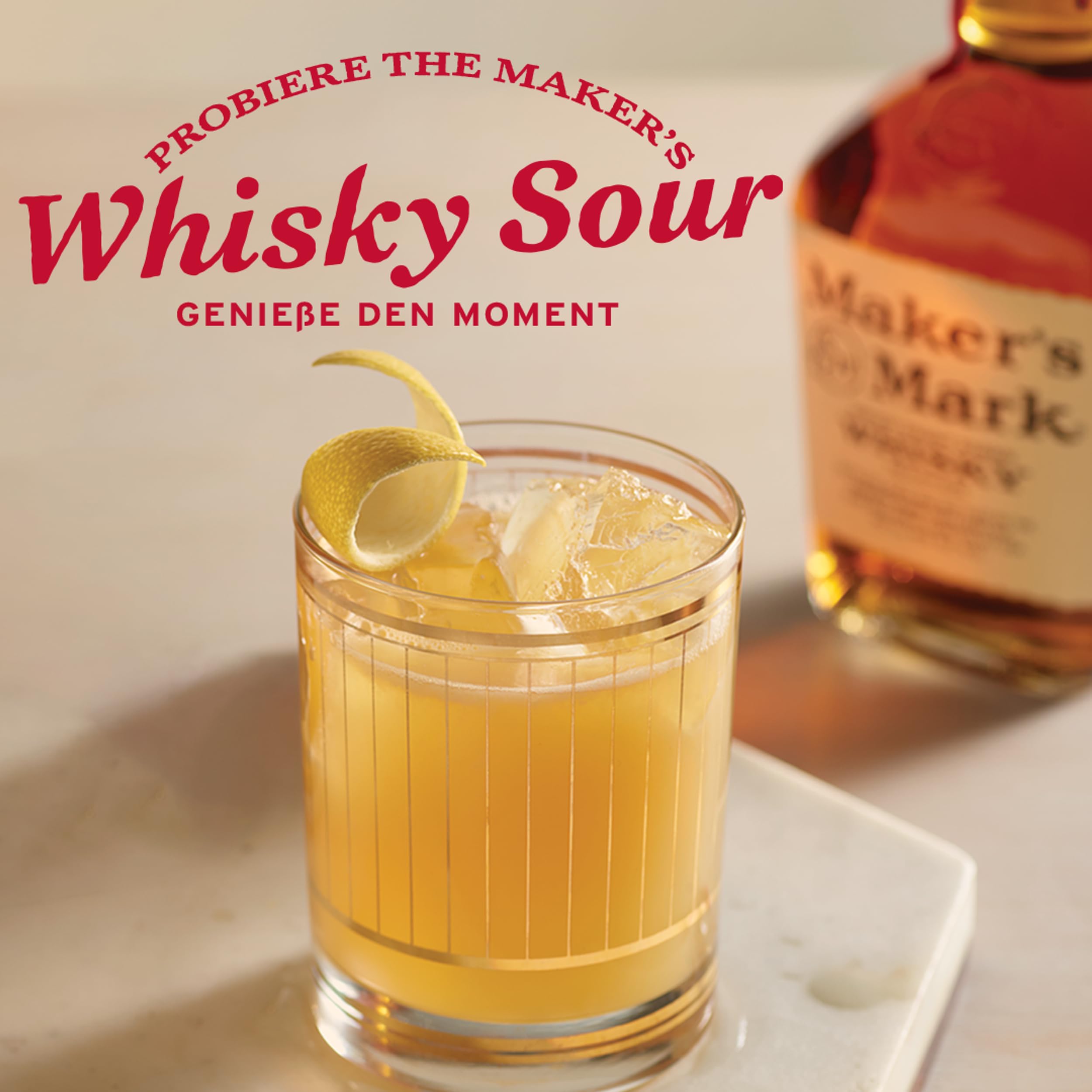 Maker's Mark | handgemachter Kentucky Straight Bourbon Whisky | weicher und vollmundiger Geschmack | 45% Vol | 700ml Einzelflasche 4