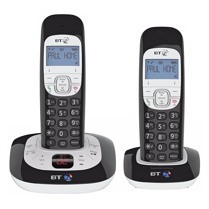 BT 3550 Twin Cordless Phone With Answering Machine Amazon.co.uk