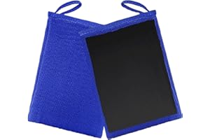 Anglecai Clay Mitt 2 Pack, Clay Bar Mitt for Car Detailing Fine Grade Towel Reusable Wash Glove for Car Detailing and Polishing