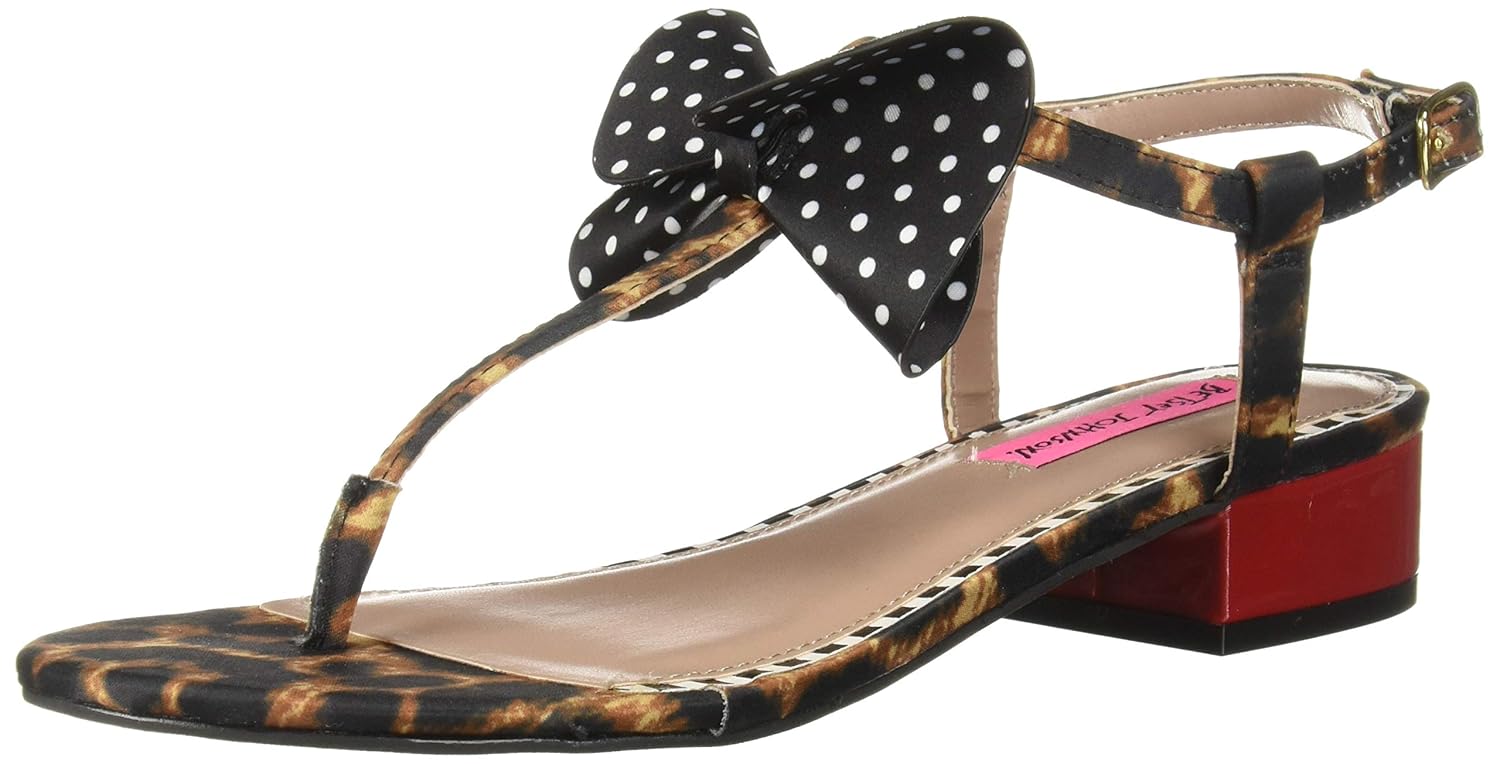 betsey johnson austen flat sandals