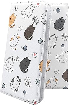 【クリックでお店のこの商品のページへ】INFOBAR C01 ケース 手帳型 猫 ネコ インフォバー 手帳型ケース 猫柄 c 01 かわいい 可愛い kawaii lively