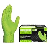 GLOVEWORKS HD Green Nitrile Industrial Disposable