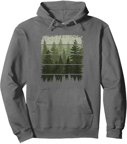 Amazon.com: Scenic Mountain Landscape Nature Design Zip Hoodie