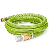 Green Expert 1" ID Inlet Hose with Check Valve Easy