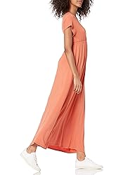 Amazon Essentials Women's Waisted Maxi Dress