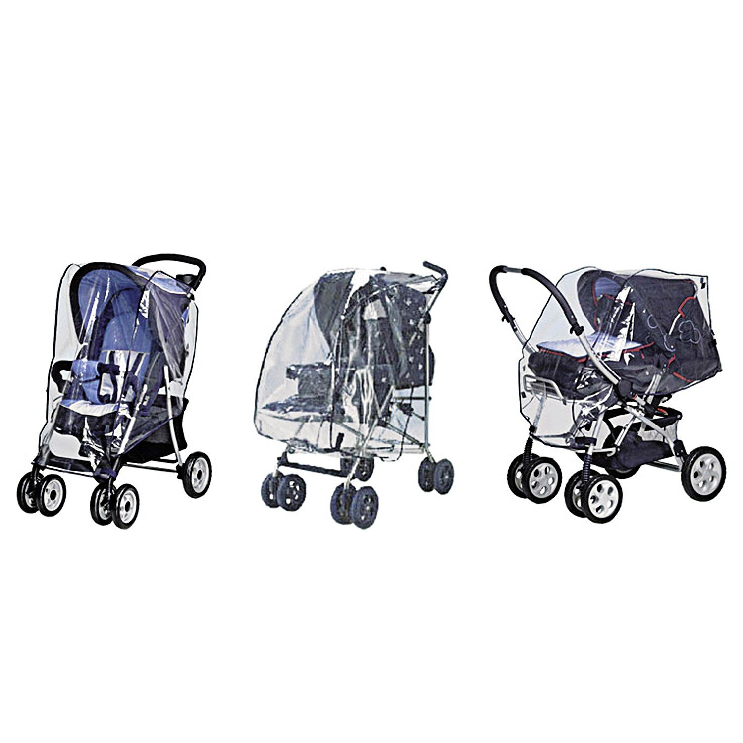 Reer PEVA Universal-Regenschutz,  für Kinderwagen, Sportwagen, Buggys