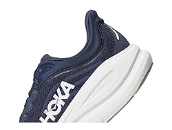 Hoka Men's Bondi 9 Sneaker, Varsity Navy/White, 16