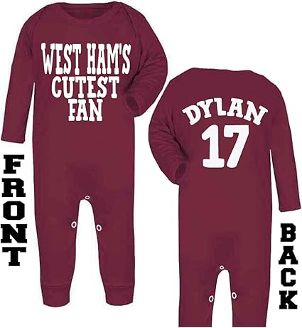 west ham babygrow