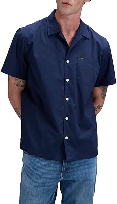 - Chemise Homme - Coupe Décontractée - Resort Shirt - Mood Indigo