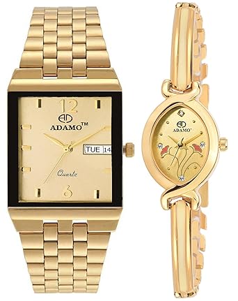 Enchant Analog Gold Dial Unisex Watch - 2251-1918YM04