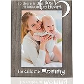 Mom & Mommy Me Picture Frames - Mothers Day Gifts for Newborn Baby Baptism, Shower & Birthday