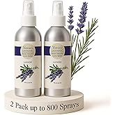 Victoria's Lavender Linen Spray - Aromatherapy Pillow Mist & Linen Spray for Bedding, Soothing Lavender Essential Oil Pure Blend for Bed & Pillows, Relaxing, Handmade in the USA - 2 Pack, 8 oz