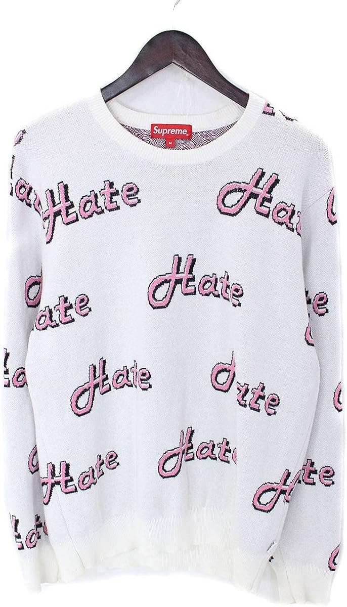 supreme hate sweater