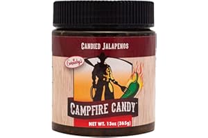 Cornaby's Campfire Candy - Sweet And Spicy Candied Diced Jalapeno Peppers In a Jar - Plant-Based Non-GMO Gluten-Free Gourmet Relish Made In USA