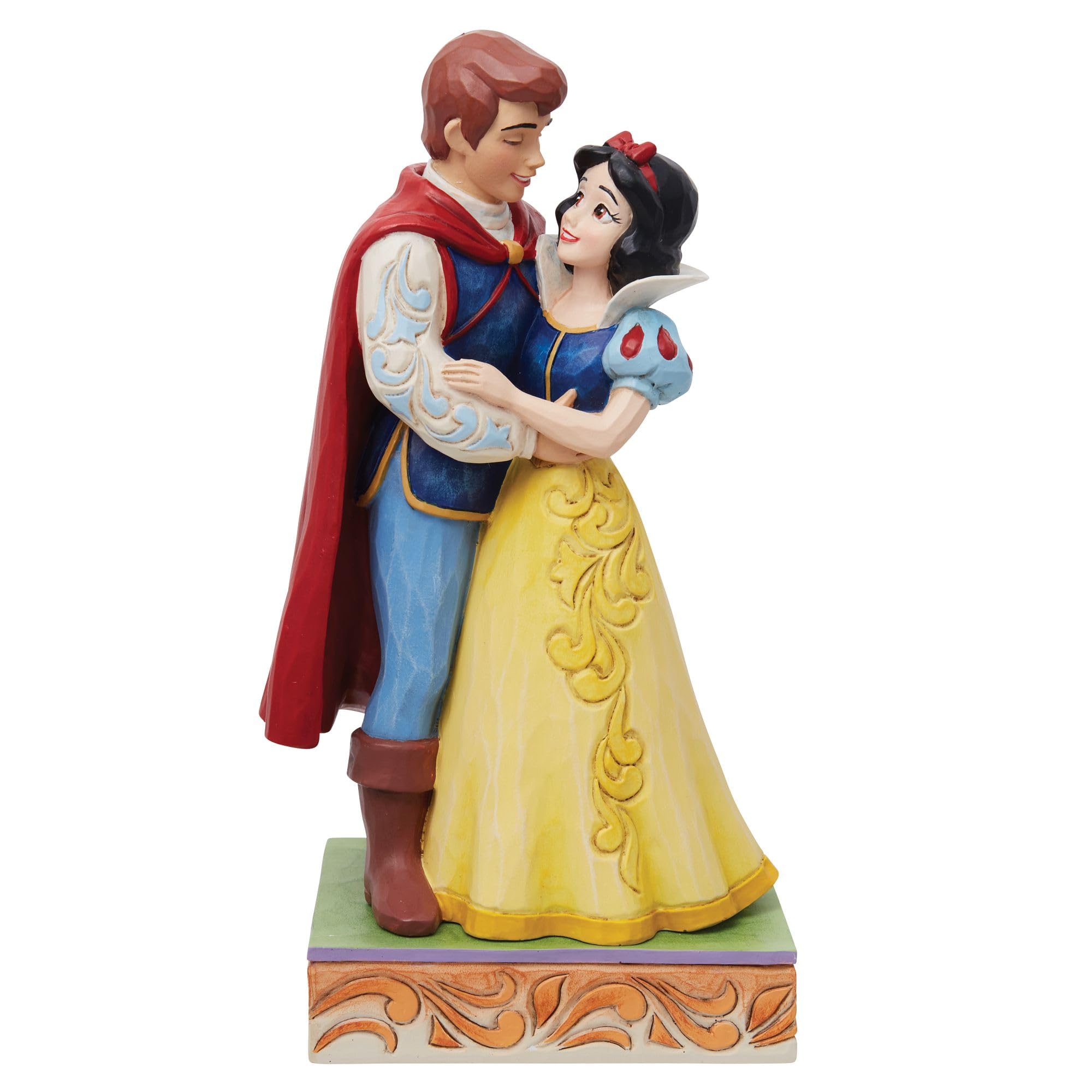 Enesco Jim Shore Fairest Love Snow White/prince Figurine