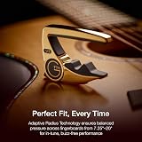 G7th Performance 3 6 String Gold Capo with ART Tension Control UK Design view 3