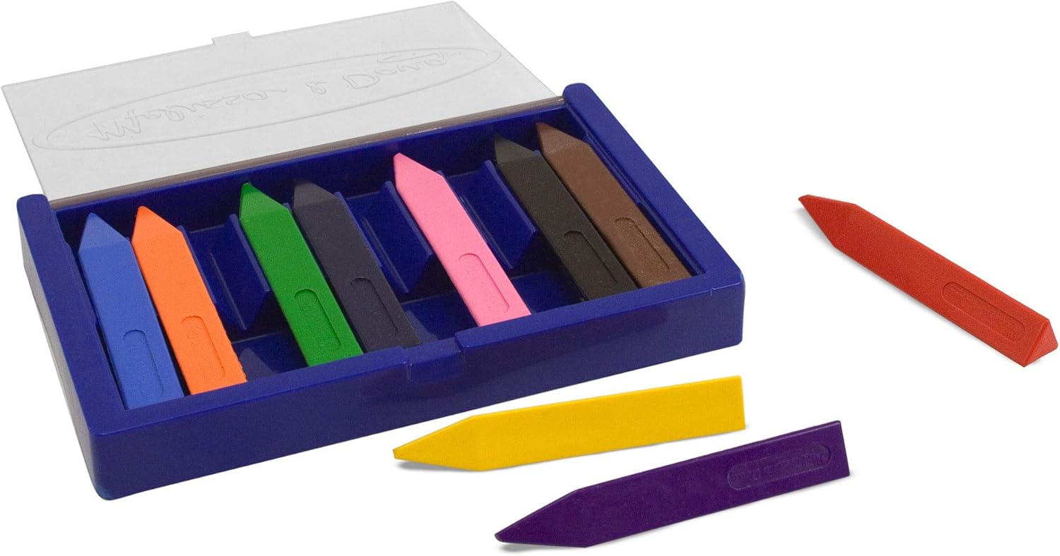 Melissa & Doug Jumbo Triangular Crayons: Melissa & Doug: Toys & Games