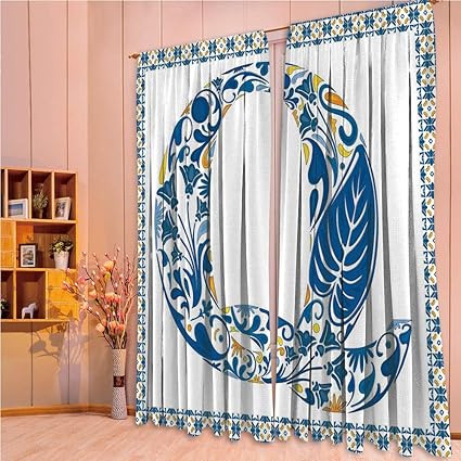 Amazon Com Zhicassiesophier Modern Style Room Darkening Blackout