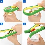 Otstar Jar Opener and Bottle Opener Green Non-Slip Ergonomic Grip view 3