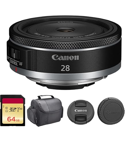 Amazon.com : Canon RF28mm F2.8 STM Lens, RF Mount, Wide-Angle, for